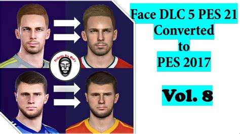 convert face pes 2021 to 2017